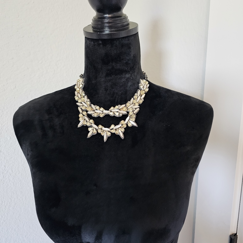 Deepa Gurnani Rhinestone Necklace - Picture 3 of 9